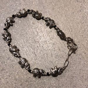 Handmade elephant bracelet/anklet